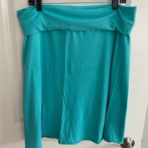 Jcrew fold over skirt